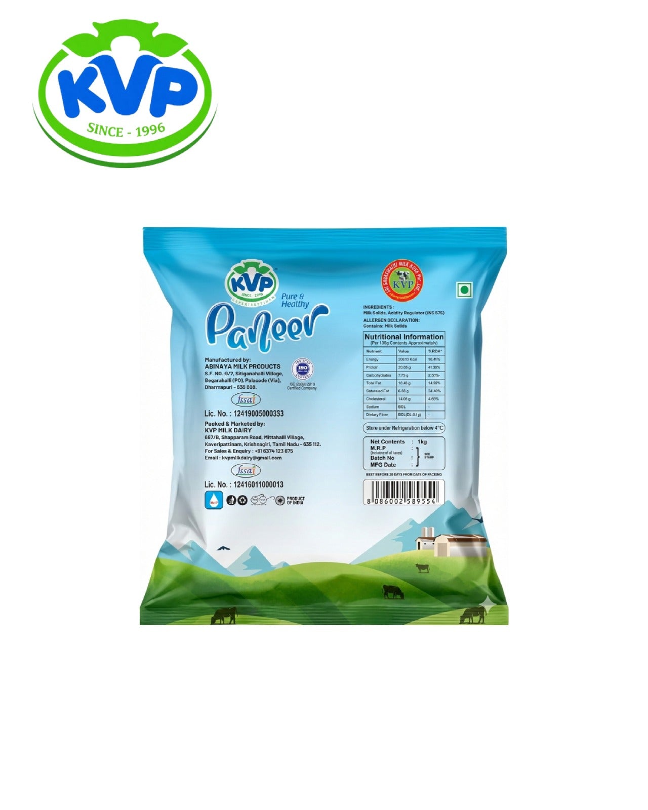 Regular Paneer